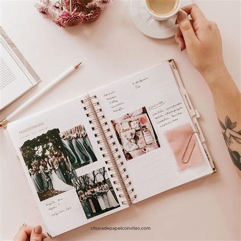 PLANNER DO NOSSO CASAMENTO Planejamento De Casamento Agenda De