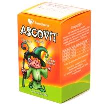 Ascovit 100 Mg Capsuni 20 Comprimate Catena Preturi Mici