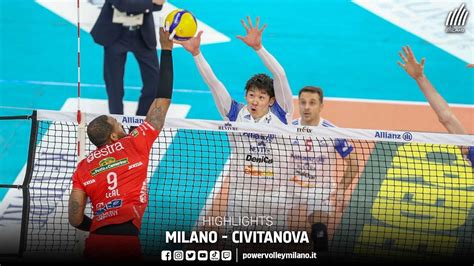 Superlega Highlights Milano Civitanova YouTube