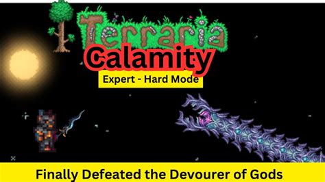 #Terraria #Calamity Gameplay Highlights - Finally Defeated Devourer of ...