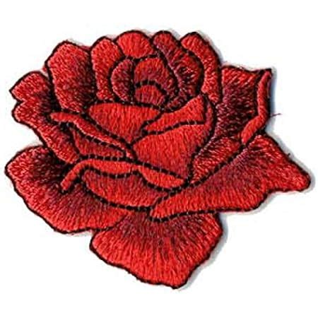 B See Ecusson Patch Badge Applique Fleur Thermocollant Brode Broderie