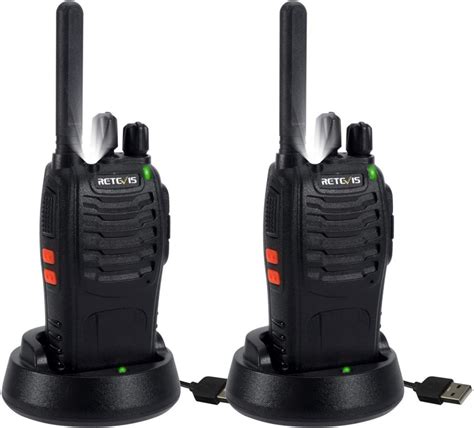 Retevis H777 Plus A9104G 2 Funkgeräte PMR446 Lizenzfrei Funkgeräte