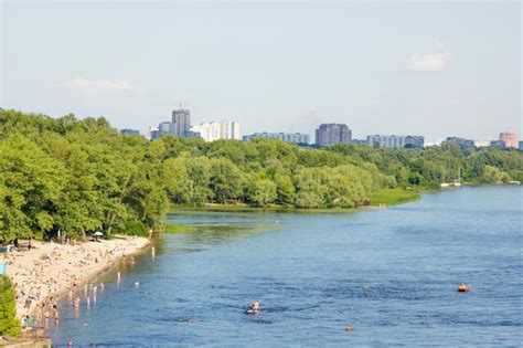 Premium Photo | Panorama of kiev