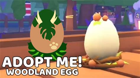 HUEVO Del BOSQUE REVELADO Woodland Egg En ADOPT ME ROBLOX YouTube