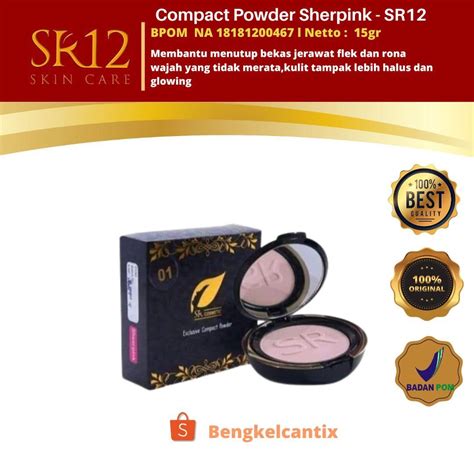 Jual Bedak Sr Compact Powder Tidak Mudah Luntur Whitening Dan Glowing