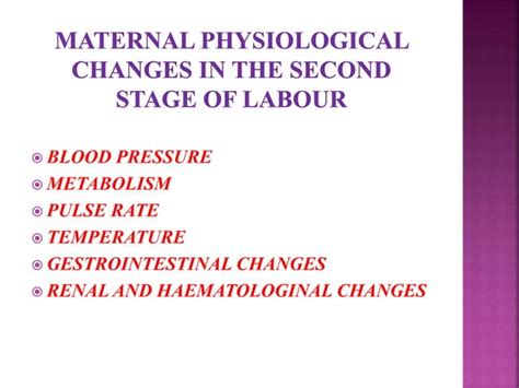 Second Stage Of Labour Ppt