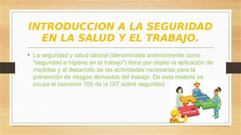 Calam O Introduccion A La Seguridad En La Salud Y El Trabajo