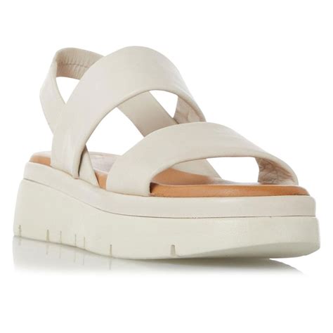 Dune Location Womens Flatform Sandals Women From Charles Clinkard Uk