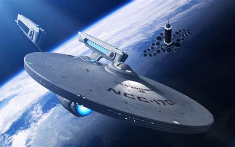 Starship Enterprise Wallpaper - WallpaperSafari