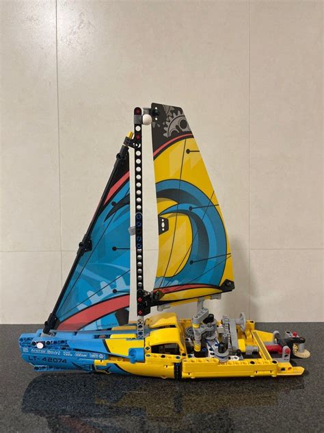 Lego Technic 42074 Racing Yacht Hobbies And Toys Toys And Games On Carousell