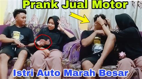 Prank Kasih Uang Hasil Jual Motor Istri Auto Marah Besar KA USMAN