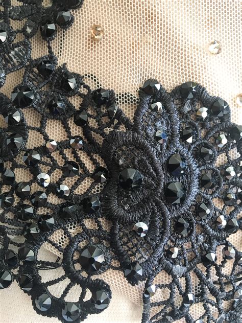 Illusion Nude Aerial Burlesque Leotard Couture Black Lace Etsy