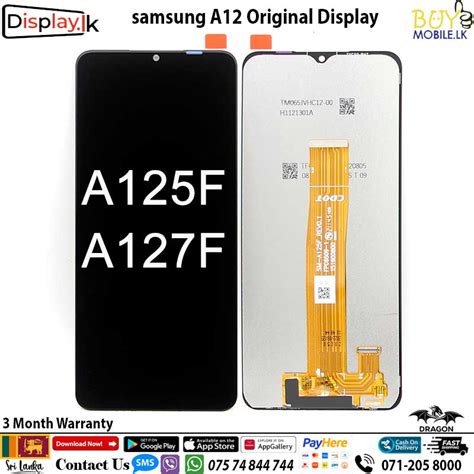 Samsung A12 Original Display Displaylk