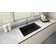 Ruvati X Inch Granite Composite Undermount Single Bowl Kitchen