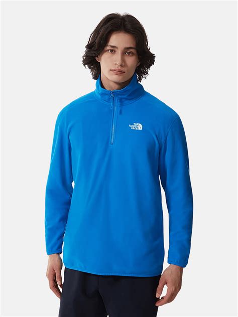 The North Face M 100 Glacier 1 4 Zip Fleece And Softshell Trekking