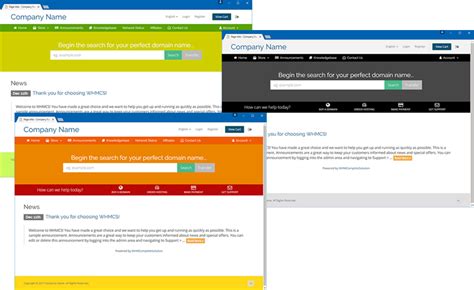 Template WHMCS Marketplace