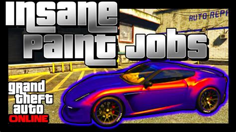 Gta 5 Online Secret Paint Jobs Fade Marble Glowing Yellow Best