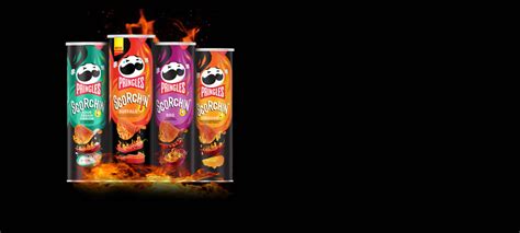 Spicy Pringles Scorchin Potato Crisps Pringles Potato Crisps