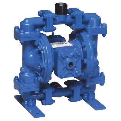 Double Diaphragm Pump Gpm Max Flow Ptfe Santoprene