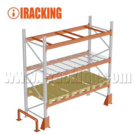 Heavy Duty Warehouse Storage Racks Selective Pallet Shelving Units With