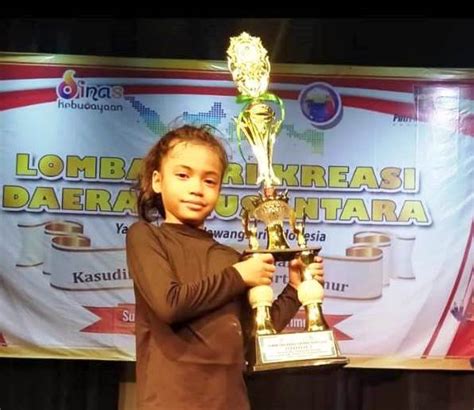 Auni Batrisyia Dkk Juara Lomba Tari Kreasi Nusantara Se Dki Jakarta