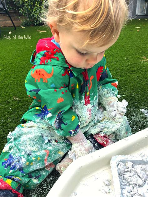 Shaving Foam Sensory Play Ideas Play Of The Wild