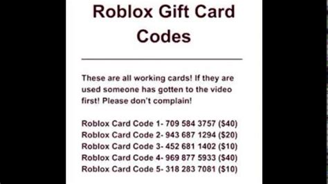 View 9 Roblox Gift Card Codes 2020 Unused 2021 - Estoudeferias ...