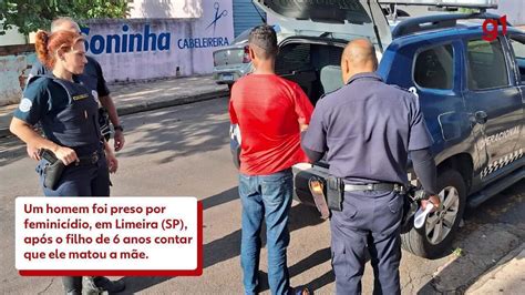 V Deo Filho De Anos Denuncia Pai Por Feminic Dio E Ele Preso Em