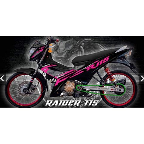 Suzuki Raider J Fi Raider J Fi New Stock Decals Shopee