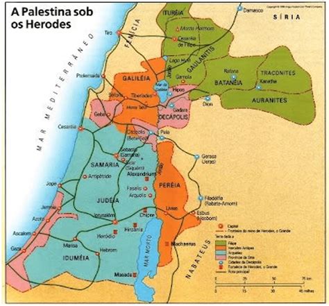 História Da Palestina Do Primeiro Século Possíveis Contextualizações