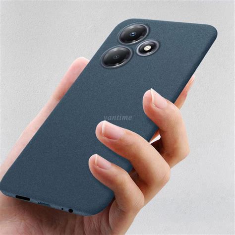 Vantime For Infinix Hot 30 Play Case Soft Sandstone Slim Matte Cover
