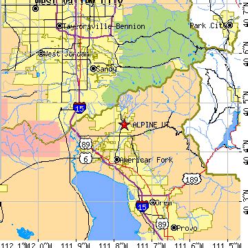 Alpine, Utah (UT) ~ population data, races, housing & economy