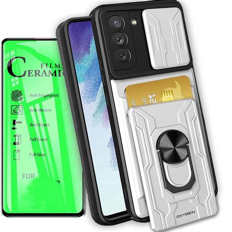 Etui OXYGEN MC do Samsung S21 FE szkło CERAMICZNE OXYGEN Sklep