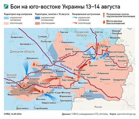 Карта украины юго востока украины