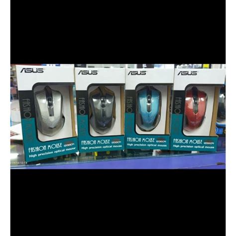 Mouse Usb Branded Model Asus Murahwiredkabel Varian Warna Lazada