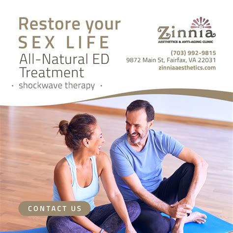 Restore Your Sex Life All Natural Ed Treatment Shockwave Therapy