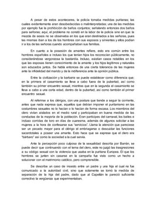 Informe sobre el capítulo VII del libro 1 de José Pedro Barrán