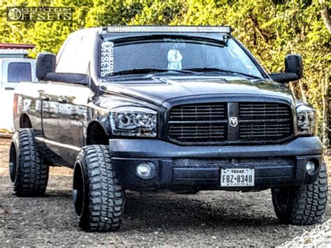 2007 Dodge Ram 1500 With 20x14 76 Xd Xd825 And 33125r20 Federal Couragia Mt And Leveling Kit