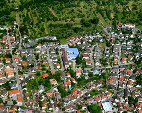 V Lkersbach Von Oben Wohngebiet Mischbebauung Der Mehr Und