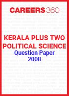 Kerala Plus Two Political Science Question Paper