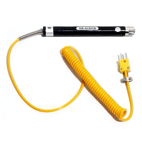 Type K Surface Thermocouple Probe For Liquid Solid Surface Temperature