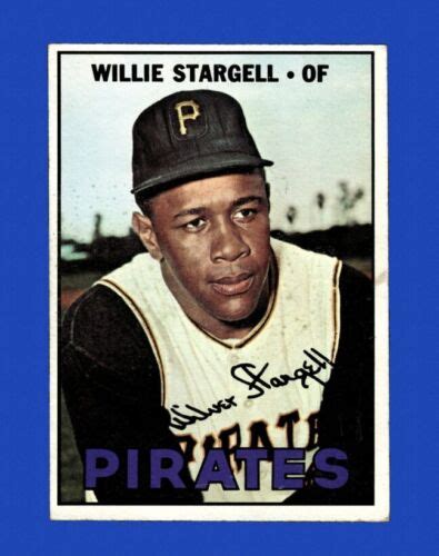 1967 Topps Set Break 140 Willie Stargell VG VGEX GMCARDS EBay