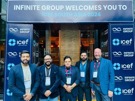 Infinite Group As A Sponsor And Exhibitor At Icef South Asia Apn News