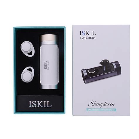 Беспроводные наушники ISKIL TWS-BS01 White — купить в интернет магазине ...