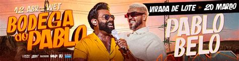 Show De Pablo E Belo Em Salvador - Notícia - Bodega do Pablo: Pablo e Belo juntos em Salvador – Você não ...