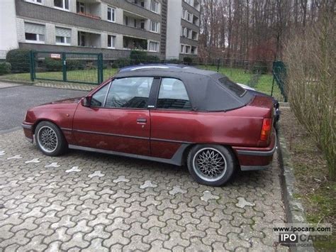 Opel Gsi Kadett E I Convertible Car Photo And Specs