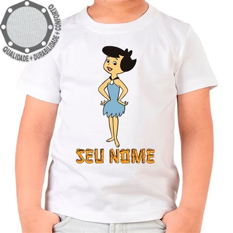 Camiseta Os Flintstones Betty Rubble Camisa Ah Elo