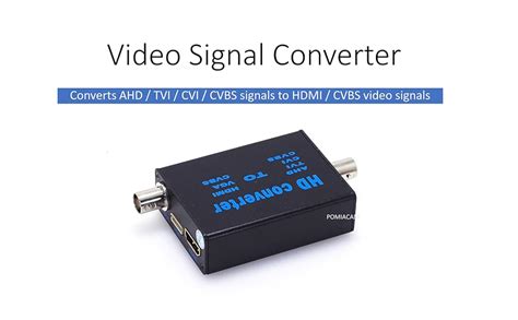 BNC To HDMI Video Signal Convertor 4 IN 1 Composite CVBS AHD TVI CVI