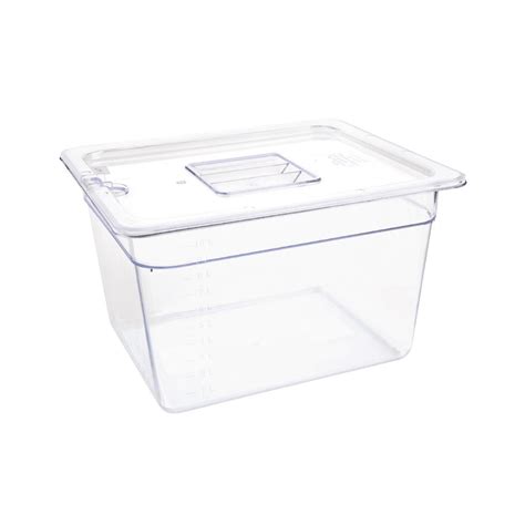 Vogue Clear Polycarbonate Gastronorm Tray Mm U Buy Online