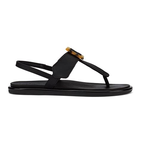 Tiare Womens Leather Beach Sandals Black Olukai Olukai Uk